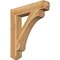 Ekena Millwork Legacy Craftsman Rough Sawn Bracket, Western Red Cedar, 6"W x 34"D x 38"H BKT06X34X38LEC04RWR - alternate 1